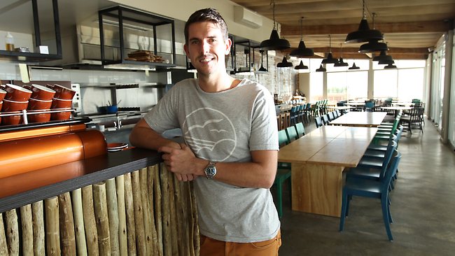 Eamon Sulivan At his restaurant Bib & Tucker,