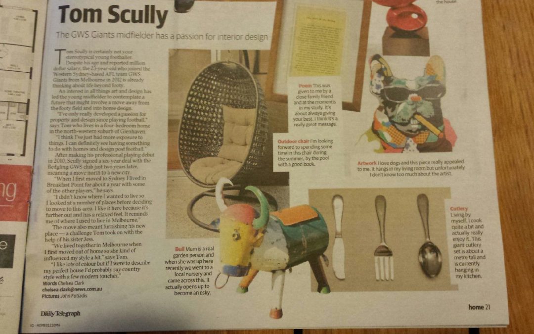 Daily Telegraph 29.08.14 – Tom Scully and his Mum love our Esky!