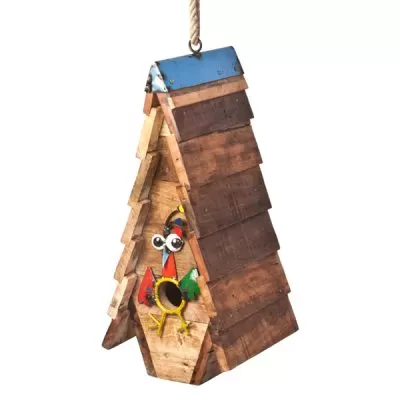 Cuckoos Nest - Recycled & Handmade - Bird House
