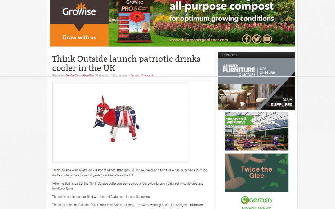 Alfie the Bull gets some well deserved coverage!