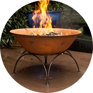 Decorative Fire Pits & Cast Iron Bowls